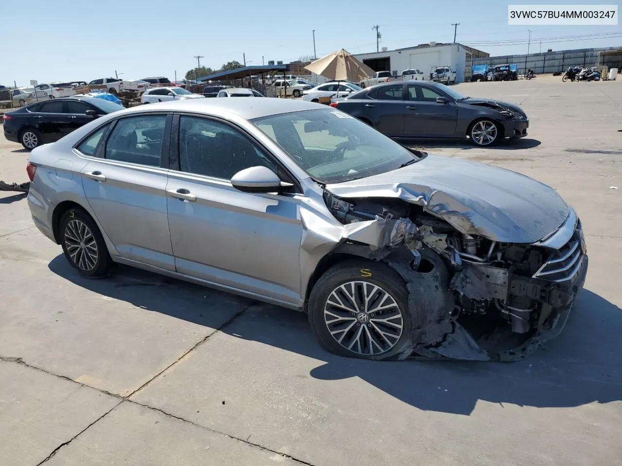 2021 Volkswagen Jetta S VIN: 3VWC57BU4MM003247 Lot: 71622204