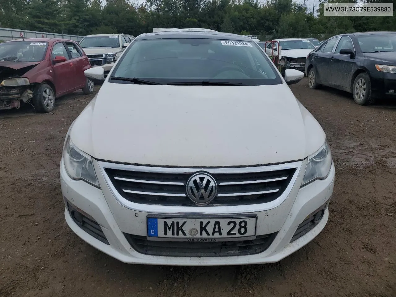 WVWGU73C79E539880 2009 Volkswagen Cc Vr6 4Motion