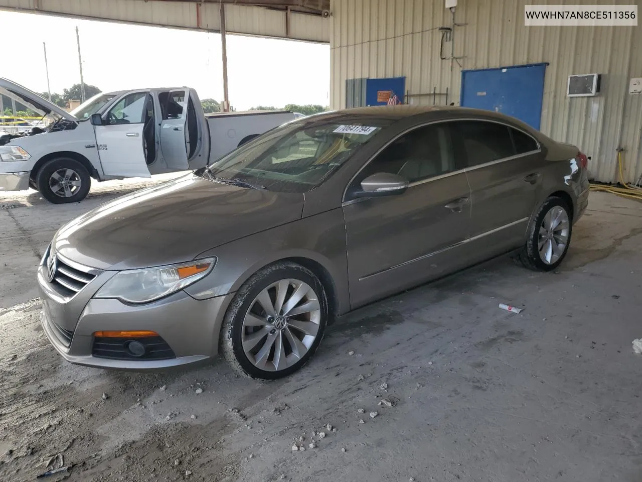 WVWHN7AN8CE511356 2012 Volkswagen Cc Luxury