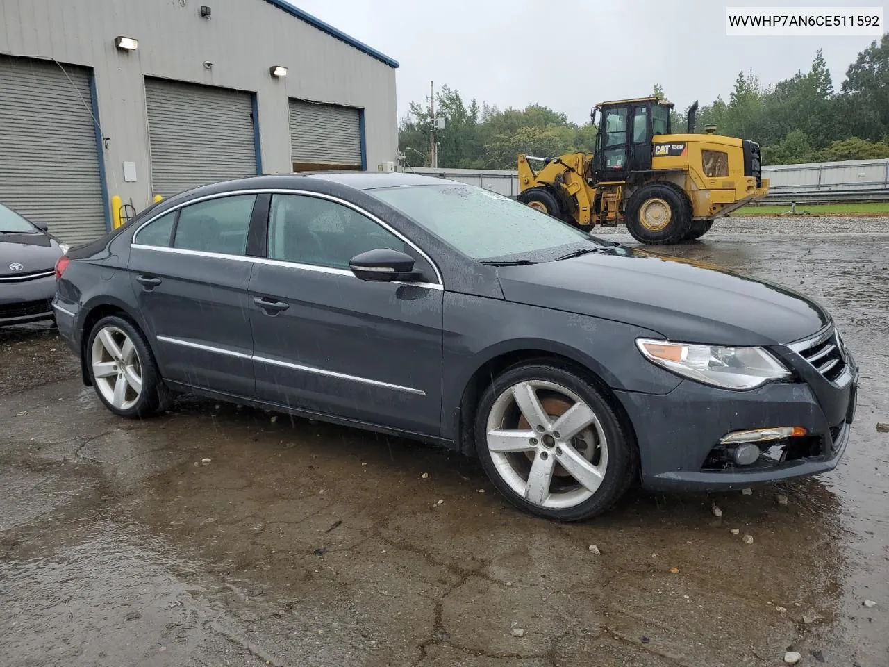 2012 Volkswagen Cc Luxury VIN: WVWHP7AN6CE511592 Lot: 71062094