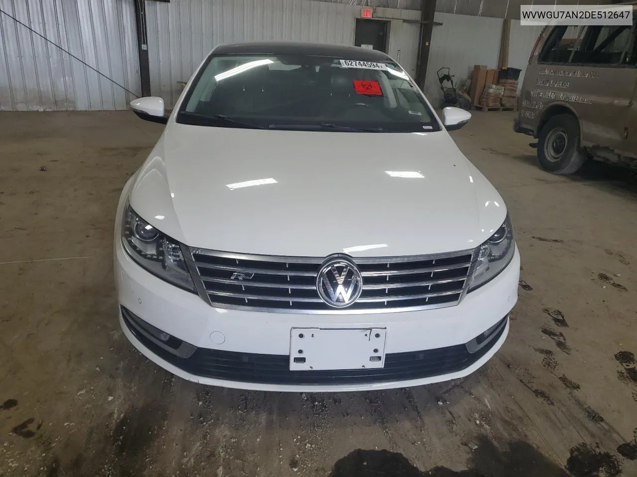 2013 Volkswagen Cc Vr6 4Motion VIN: WVWGU7AN2DE512647 Lot: 62744594