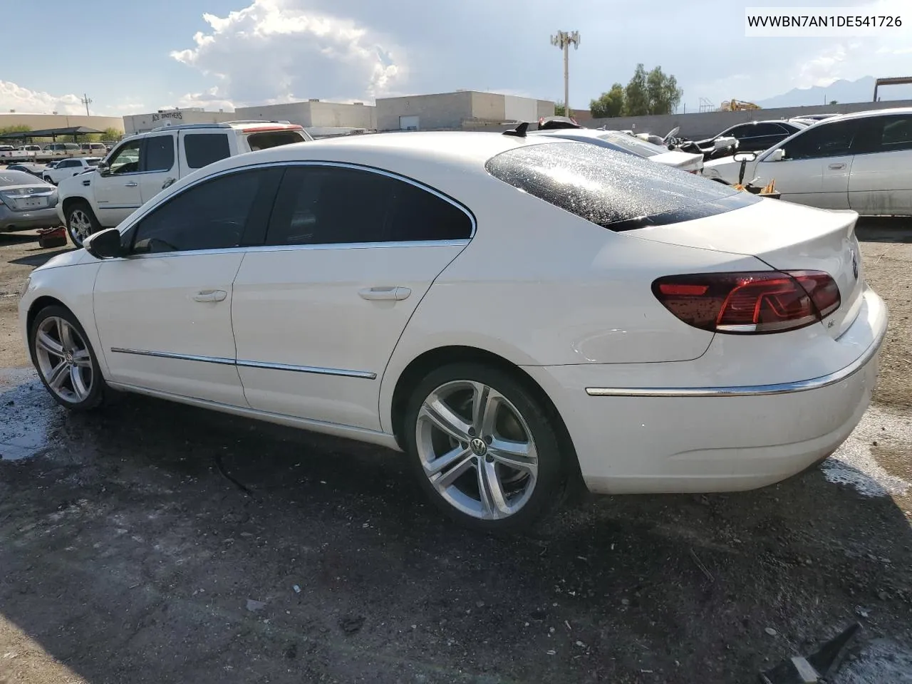 2013 Volkswagen Cc Sport VIN: WVWBN7AN1DE541726 Lot: 66958024