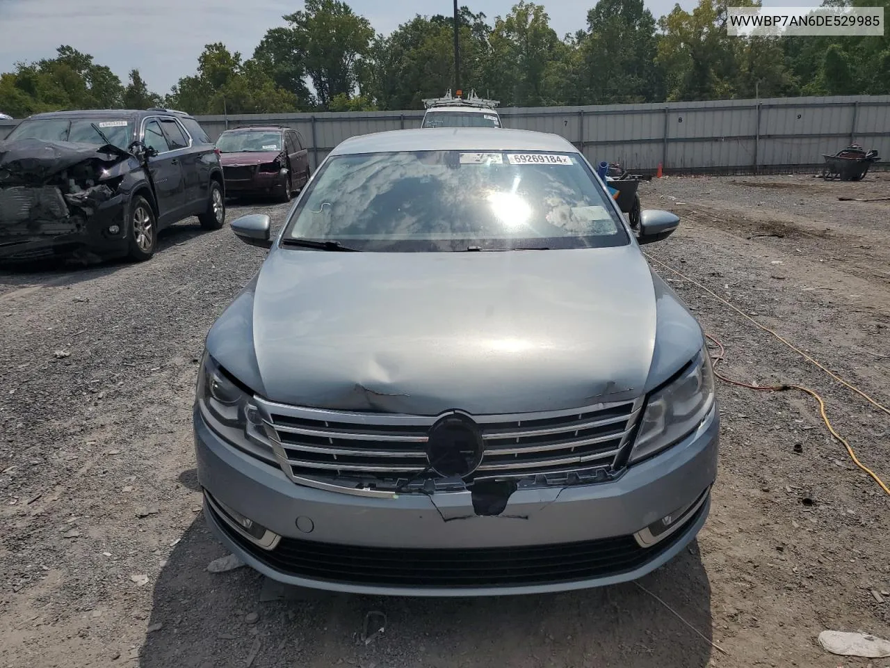 2013 Volkswagen Cc Sport VIN: WVWBP7AN6DE529985 Lot: 69269184