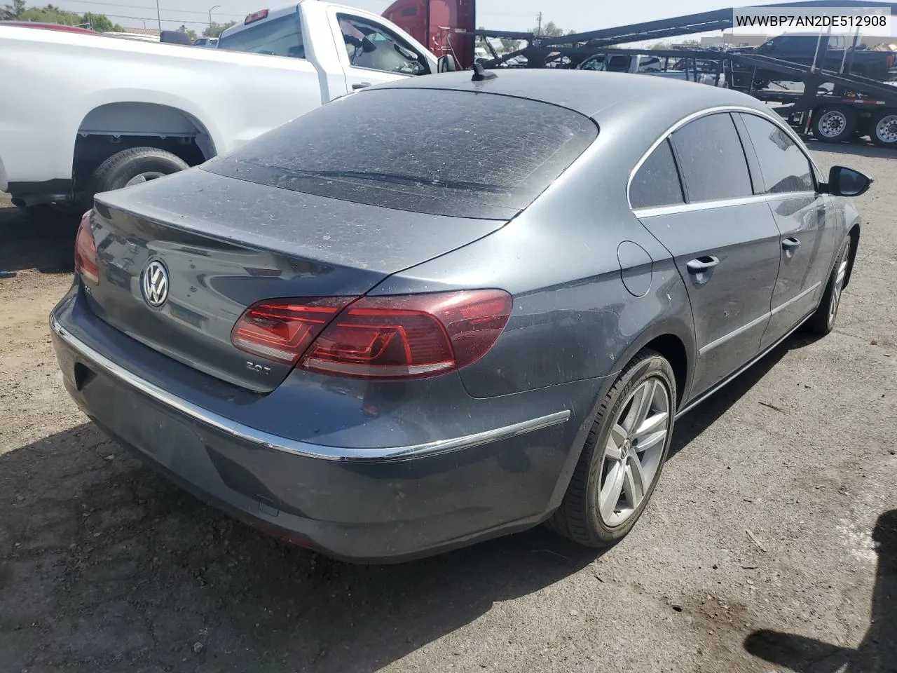 2013 Volkswagen Cc Sport VIN: WVWBP7AN2DE512908 Lot: 71384324