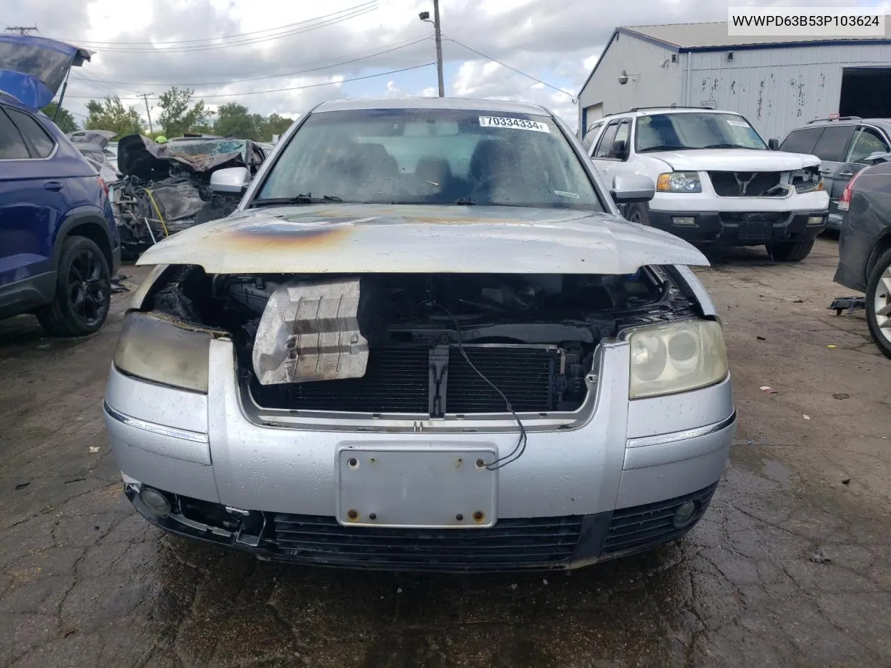 WVWPD63B53P103624 2003 Volkswagen Passat Gls