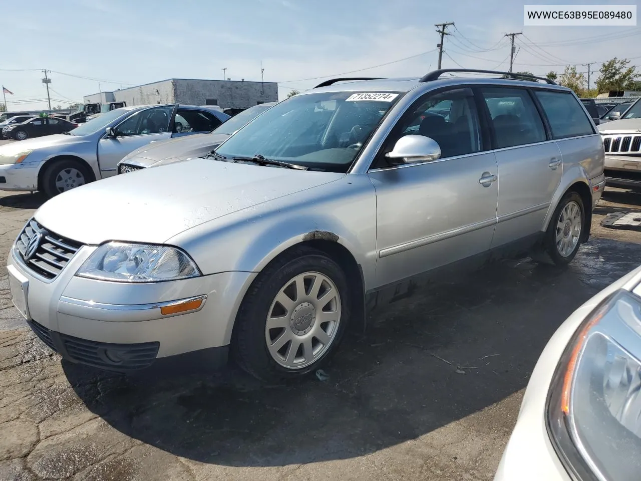 2005 Volkswagen Passat Gls Tdi VIN: WVWCE63B95E089480 Lot: 71352274