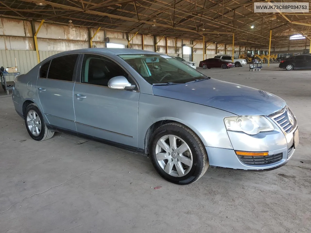 2008 Volkswagen Passat Turbo VIN: WVWJK73C88P034753 Lot: 72128794