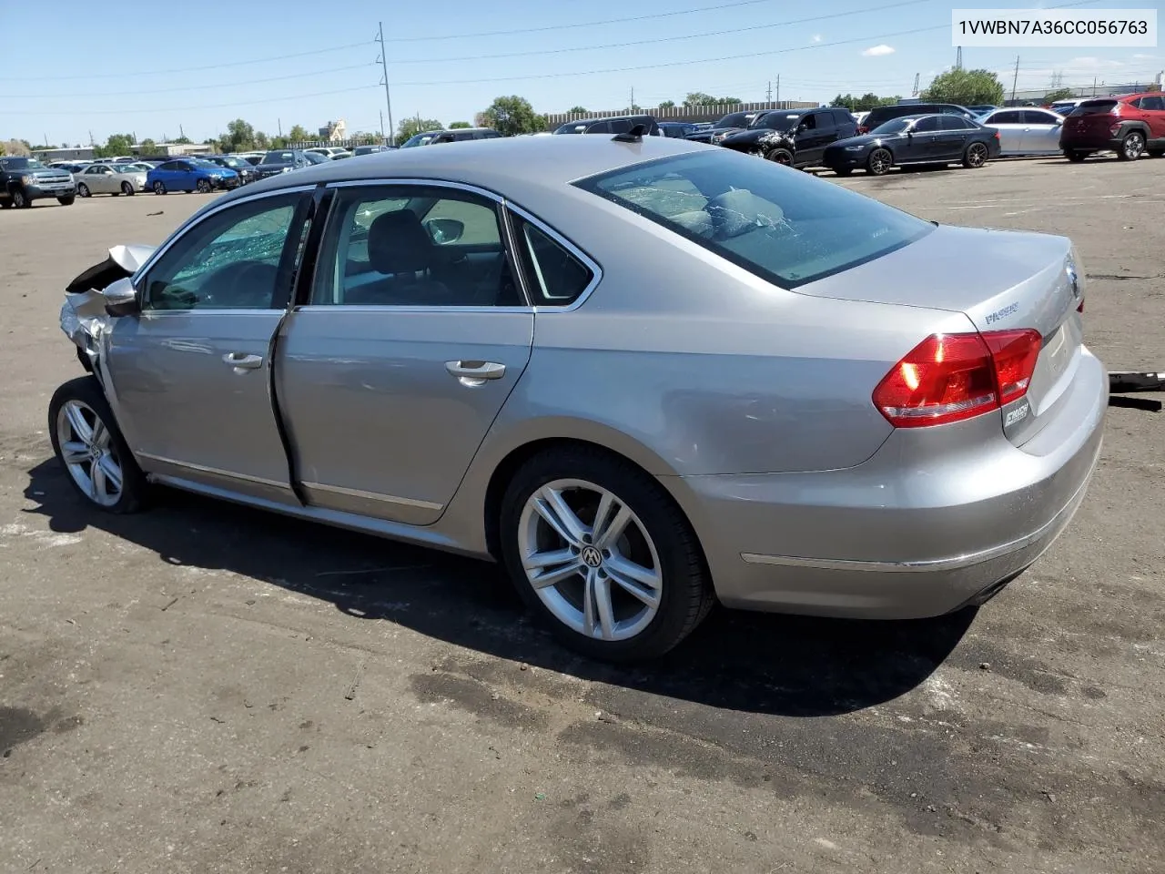 2012 Volkswagen Passat Se VIN: 1VWBN7A36CC056763 Lot: 69474764