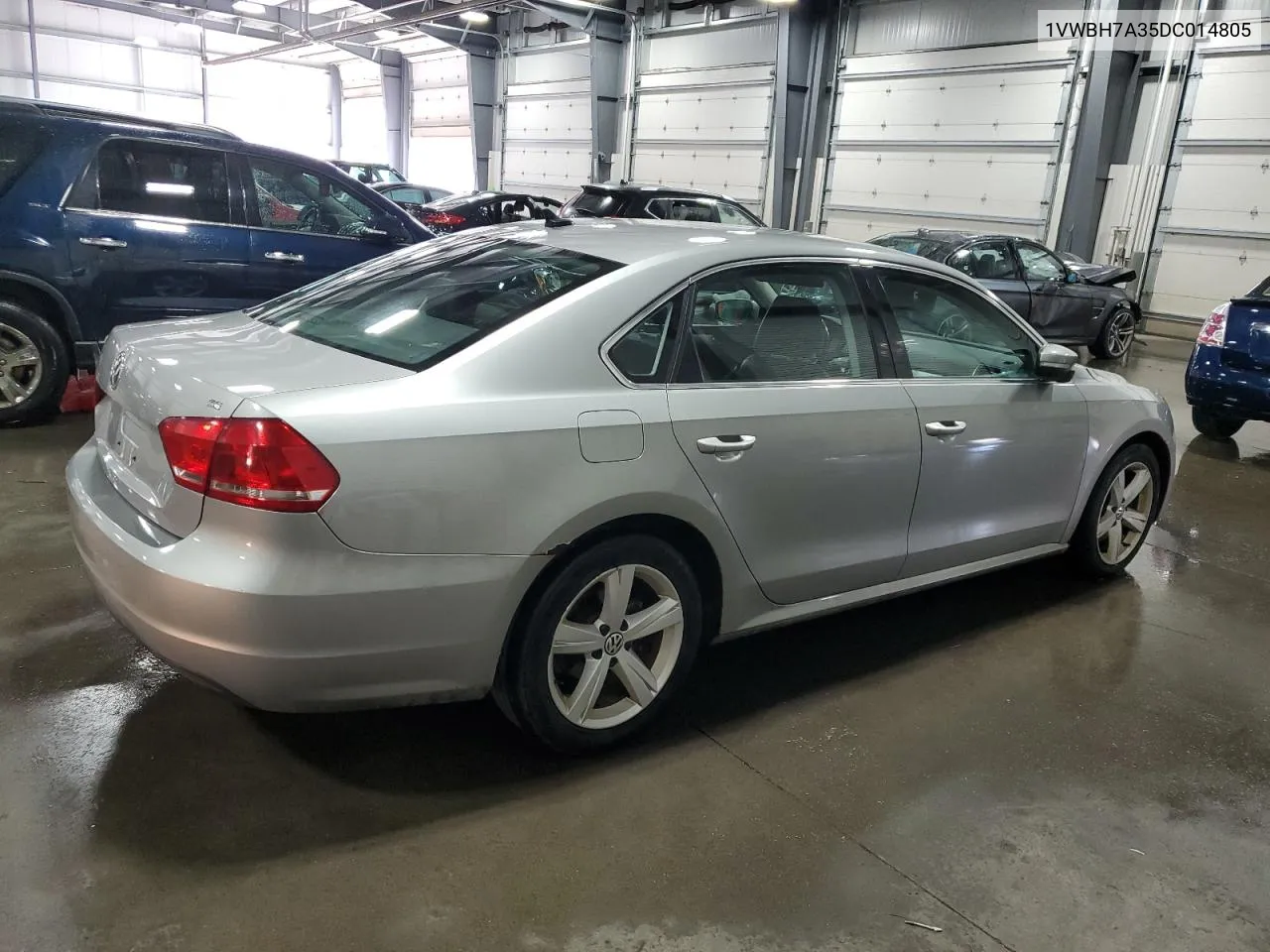 1VWBH7A35DC014805 2013 Volkswagen Passat Se