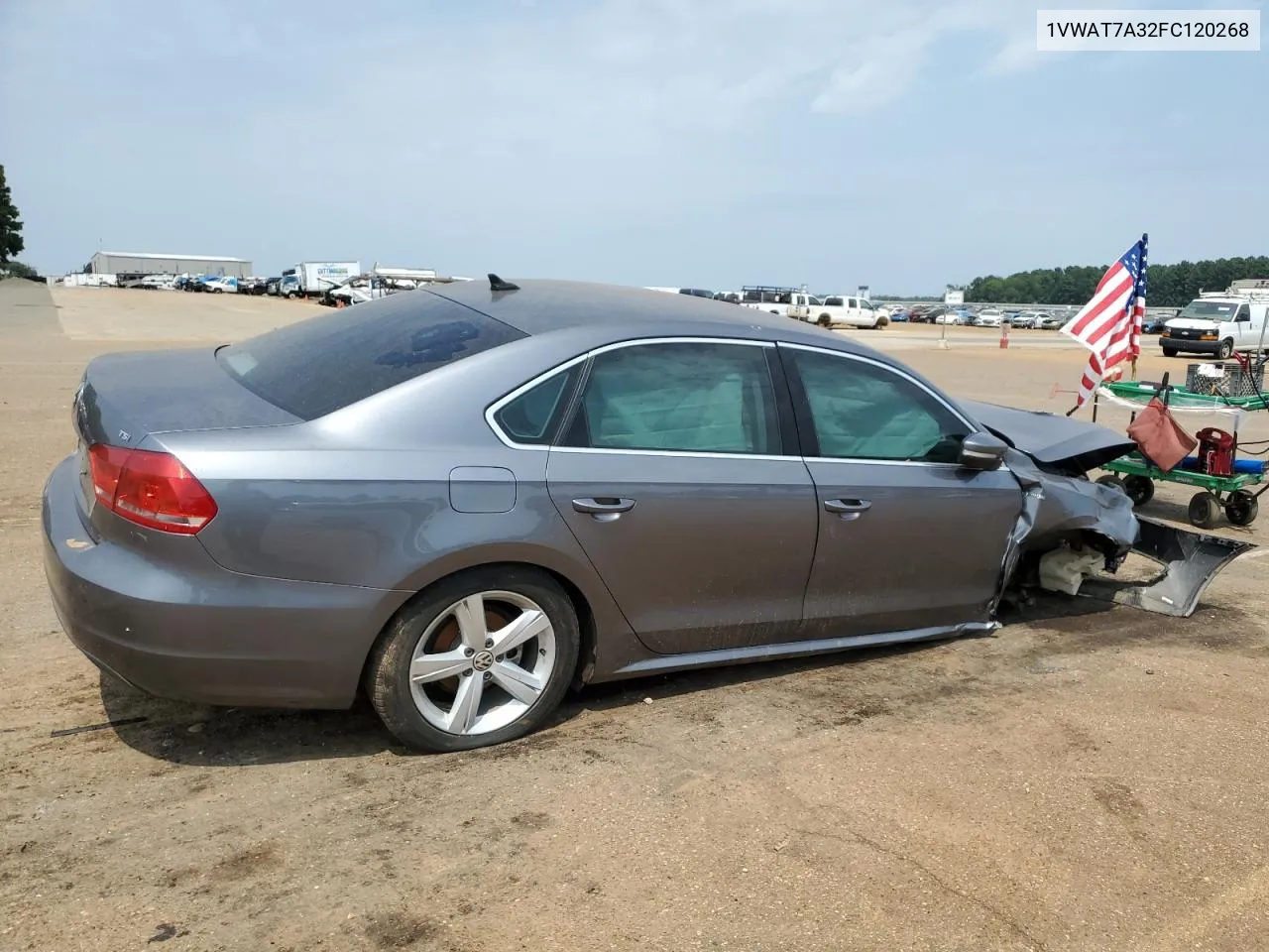 2015 Volkswagen Passat S VIN: 1VWAT7A32FC120268 Lot: 68567034