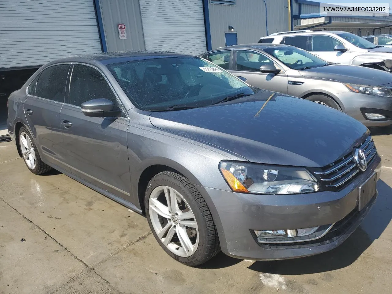 2015 Volkswagen Passat Sel VIN: 1VWCV7A34FC033202 Lot: 71713244