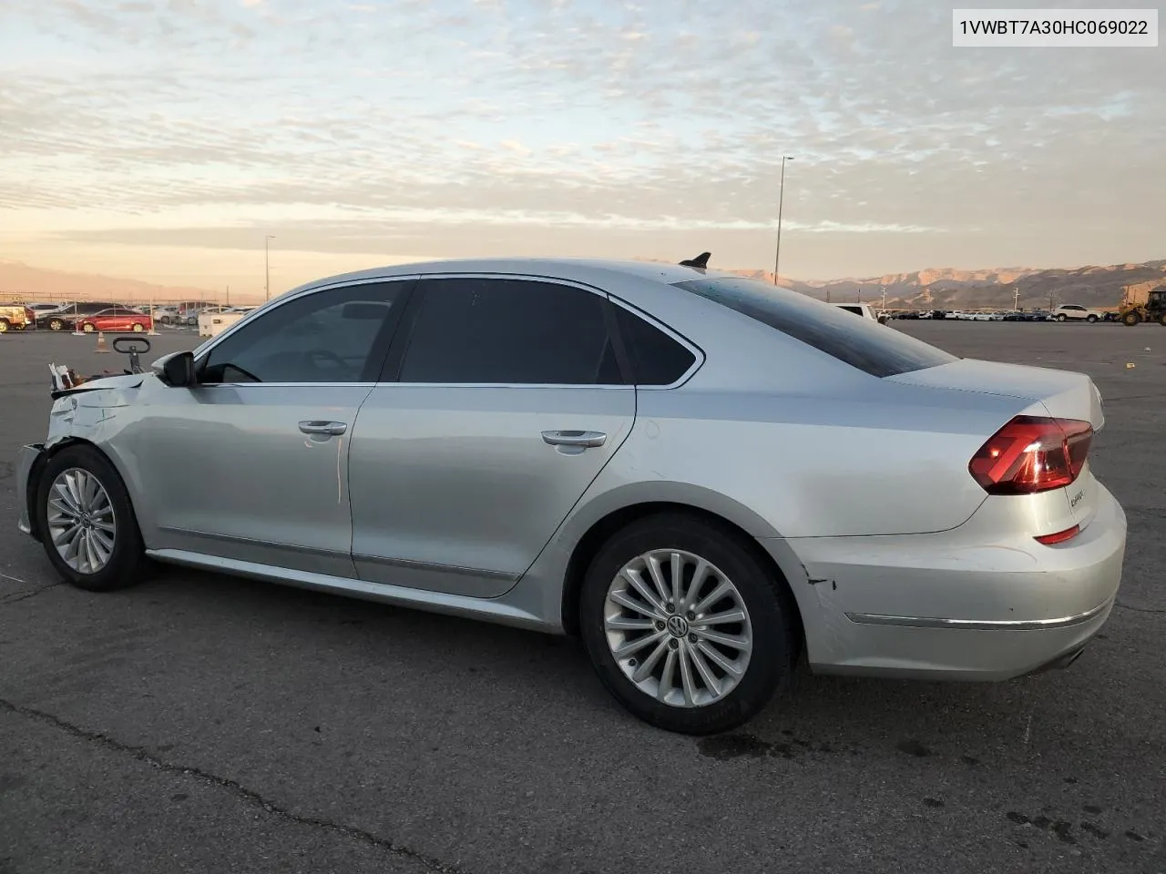 2017 Volkswagen Passat Se VIN: 1VWBT7A30HC069022 Lot: 72211954