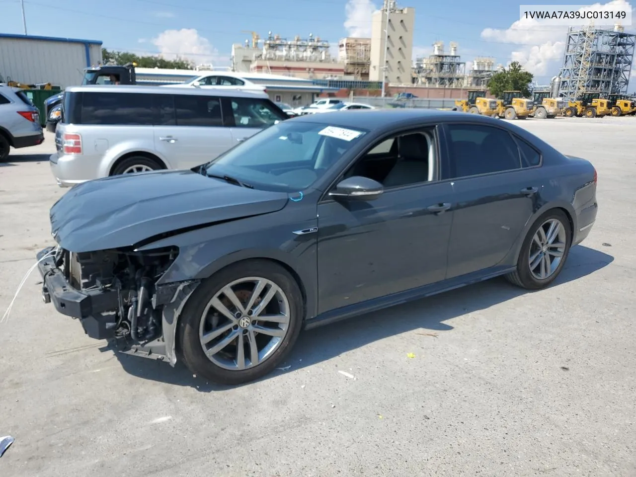 1VWAA7A39JC013149 2018 Volkswagen Passat S