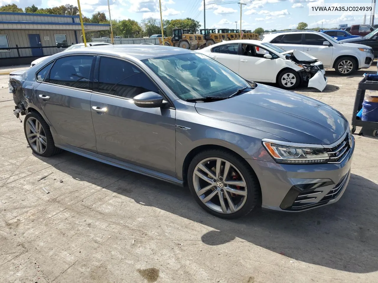 2018 Volkswagen Passat S VIN: 1VWAA7A35JC024939 Lot: 72385164