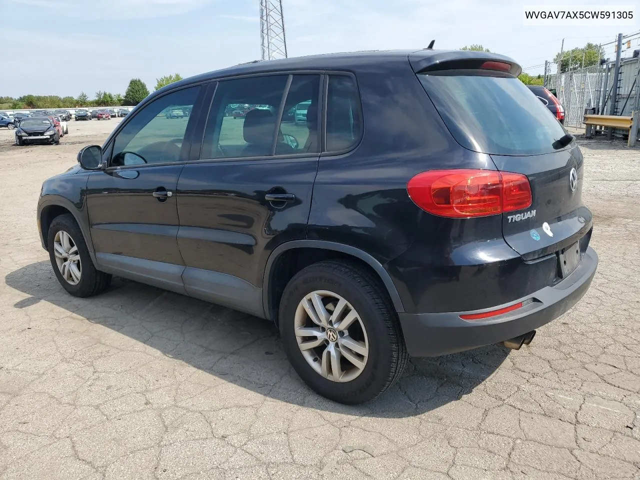 2012 Volkswagen Tiguan S VIN: WVGAV7AX5CW591305 Lot: 69943604