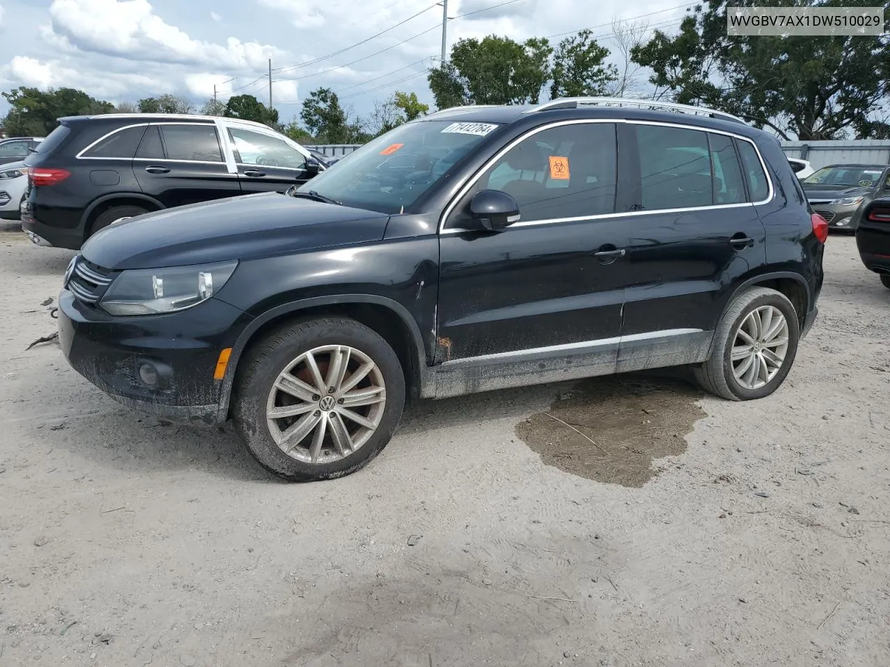 WVGBV7AX1DW510029 2013 Volkswagen Tiguan S