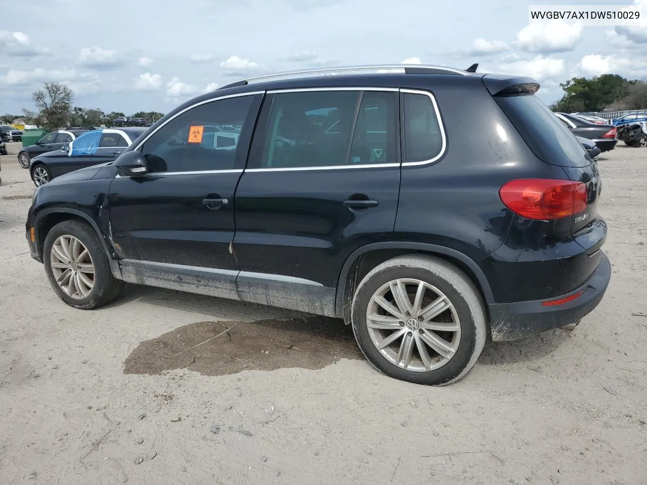 2013 Volkswagen Tiguan S VIN: WVGBV7AX1DW510029 Lot: 71412764