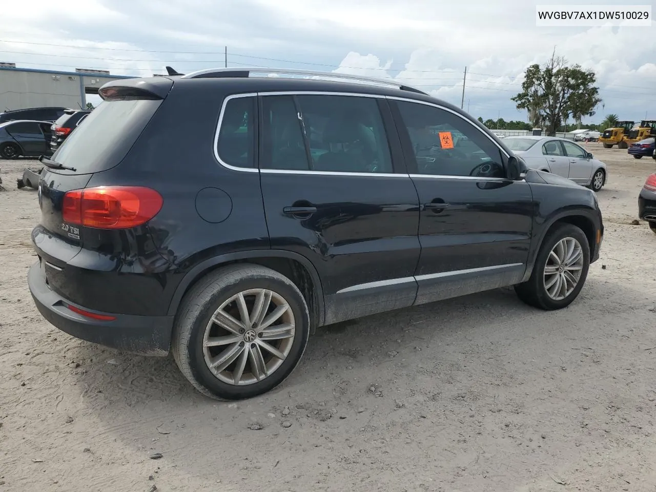 2013 Volkswagen Tiguan S VIN: WVGBV7AX1DW510029 Lot: 71412764