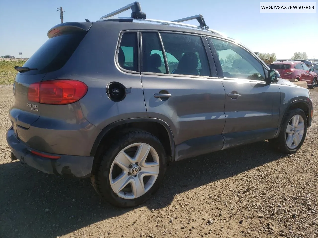 WVGJV3AX7EW507853 2014 Volkswagen Tiguan S