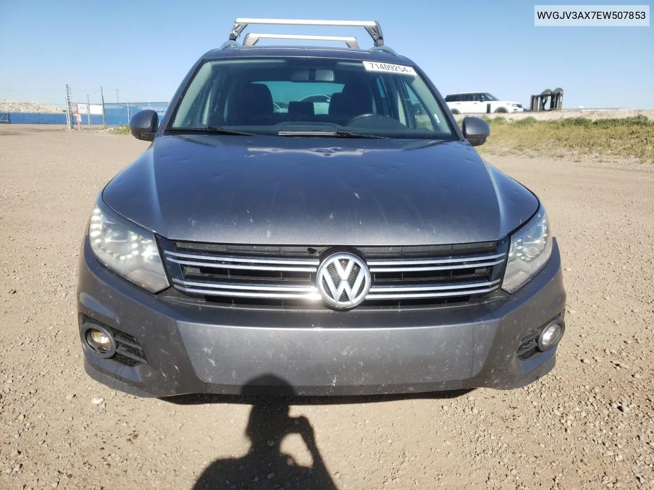 2014 Volkswagen Tiguan S VIN: WVGJV3AX7EW507853 Lot: 71409254