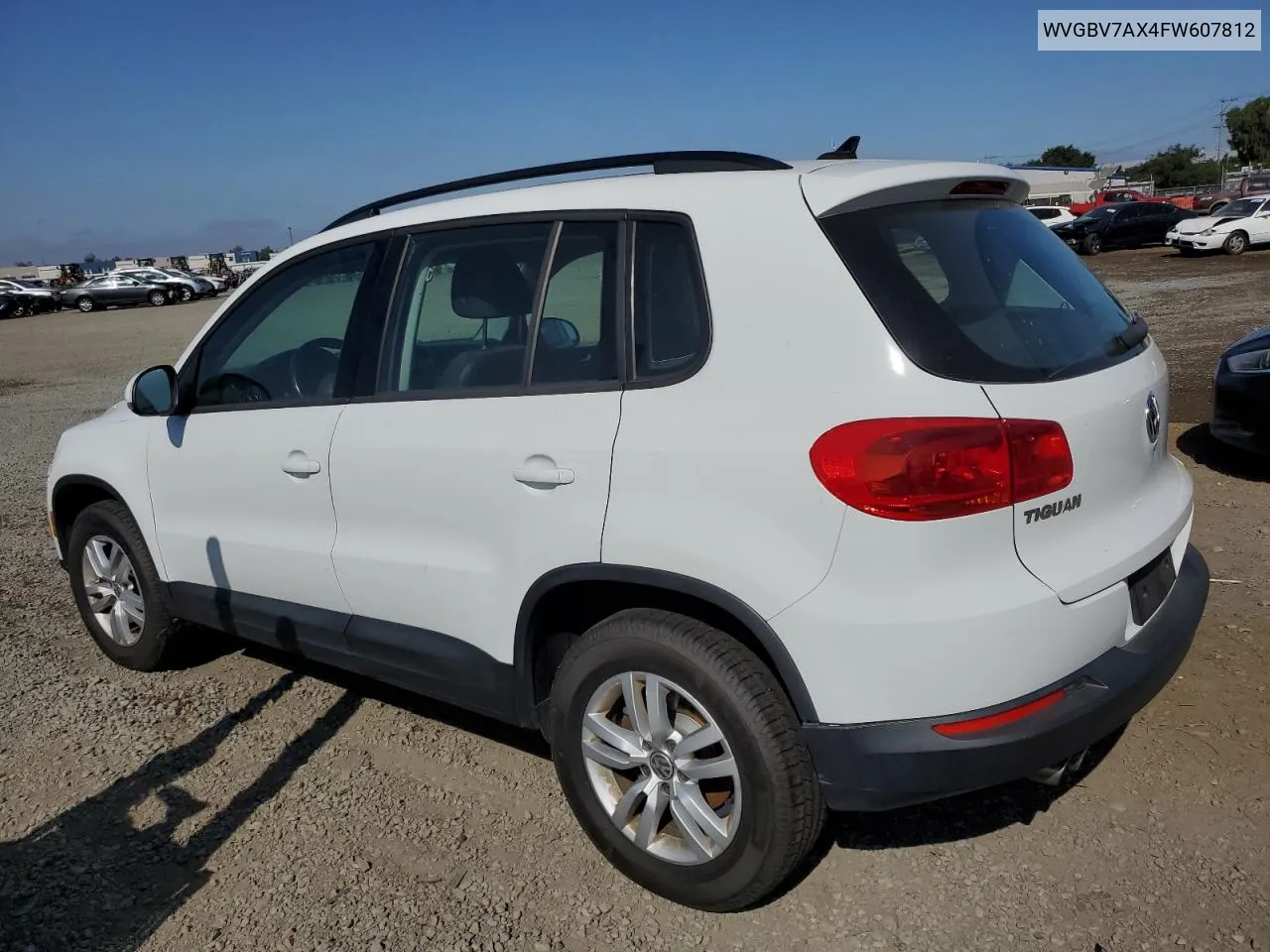 WVGBV7AX4FW607812 2015 Volkswagen Tiguan S