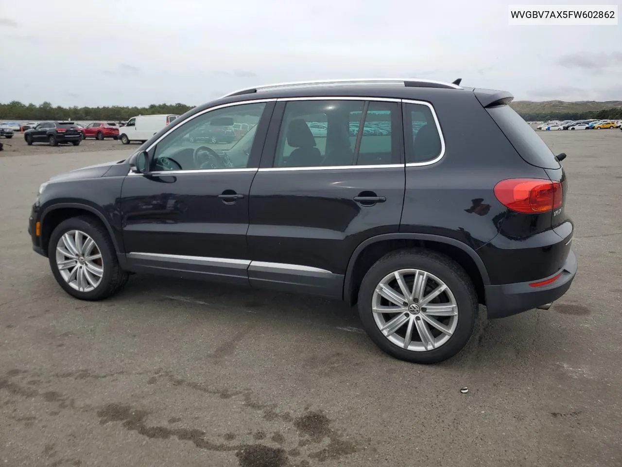 2015 Volkswagen Tiguan S VIN: WVGBV7AX5FW602862 Lot: 71779884