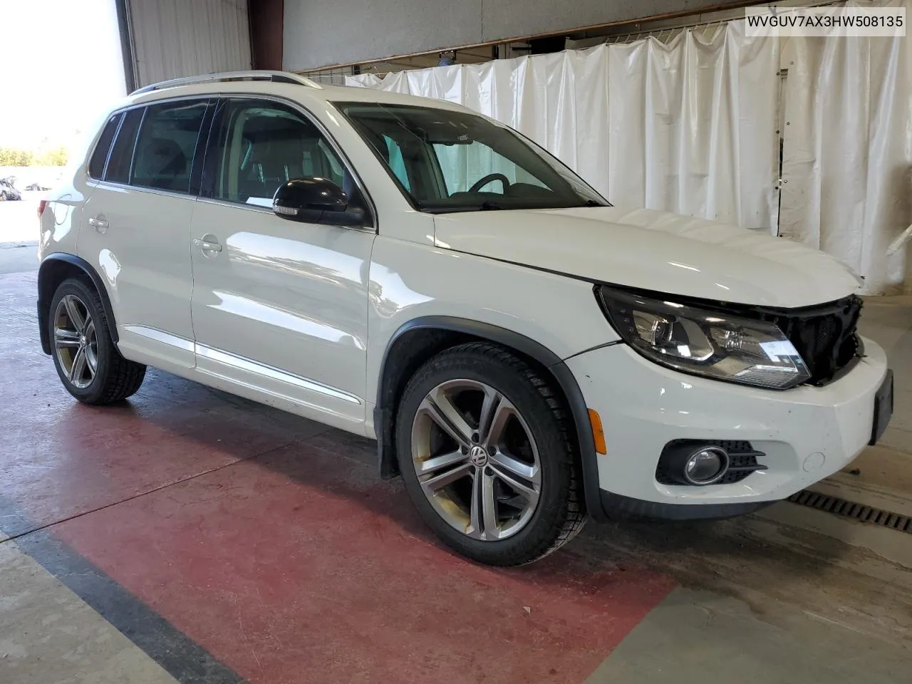 WVGUV7AX3HW508135 2017 Volkswagen Tiguan Sport