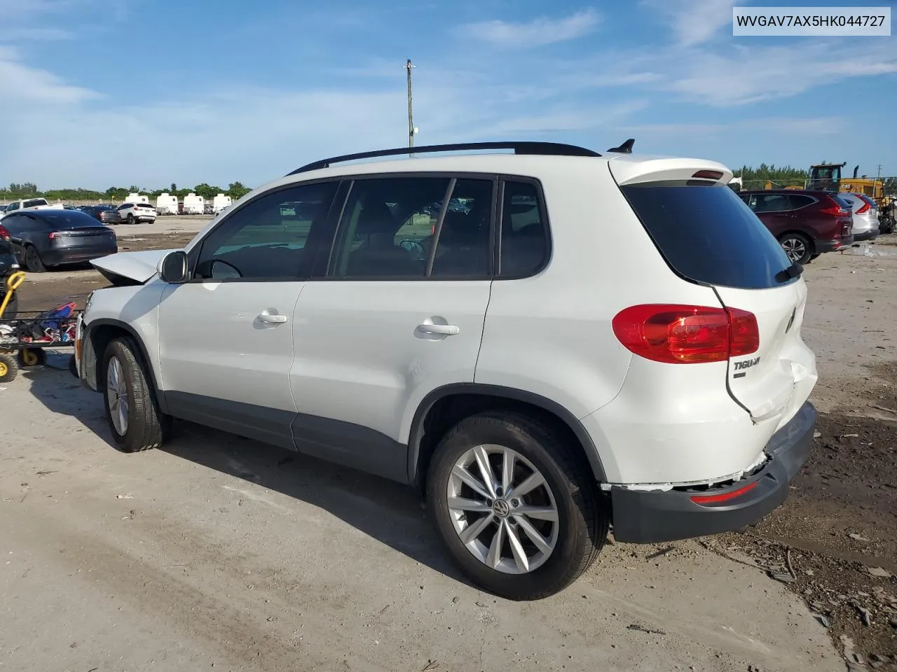 2017 Volkswagen Tiguan S VIN: WVGAV7AX5HK044727 Lot: 72229584