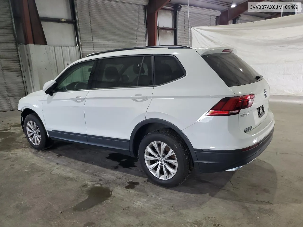 2018 Volkswagen Tiguan S VIN: 3VV0B7AX0JM109489 Lot: 72095724