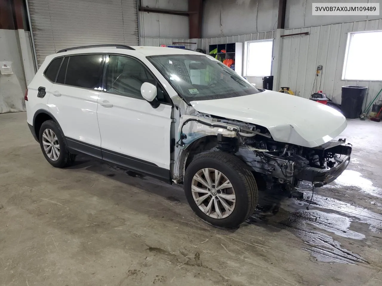 2018 Volkswagen Tiguan S VIN: 3VV0B7AX0JM109489 Lot: 72095724