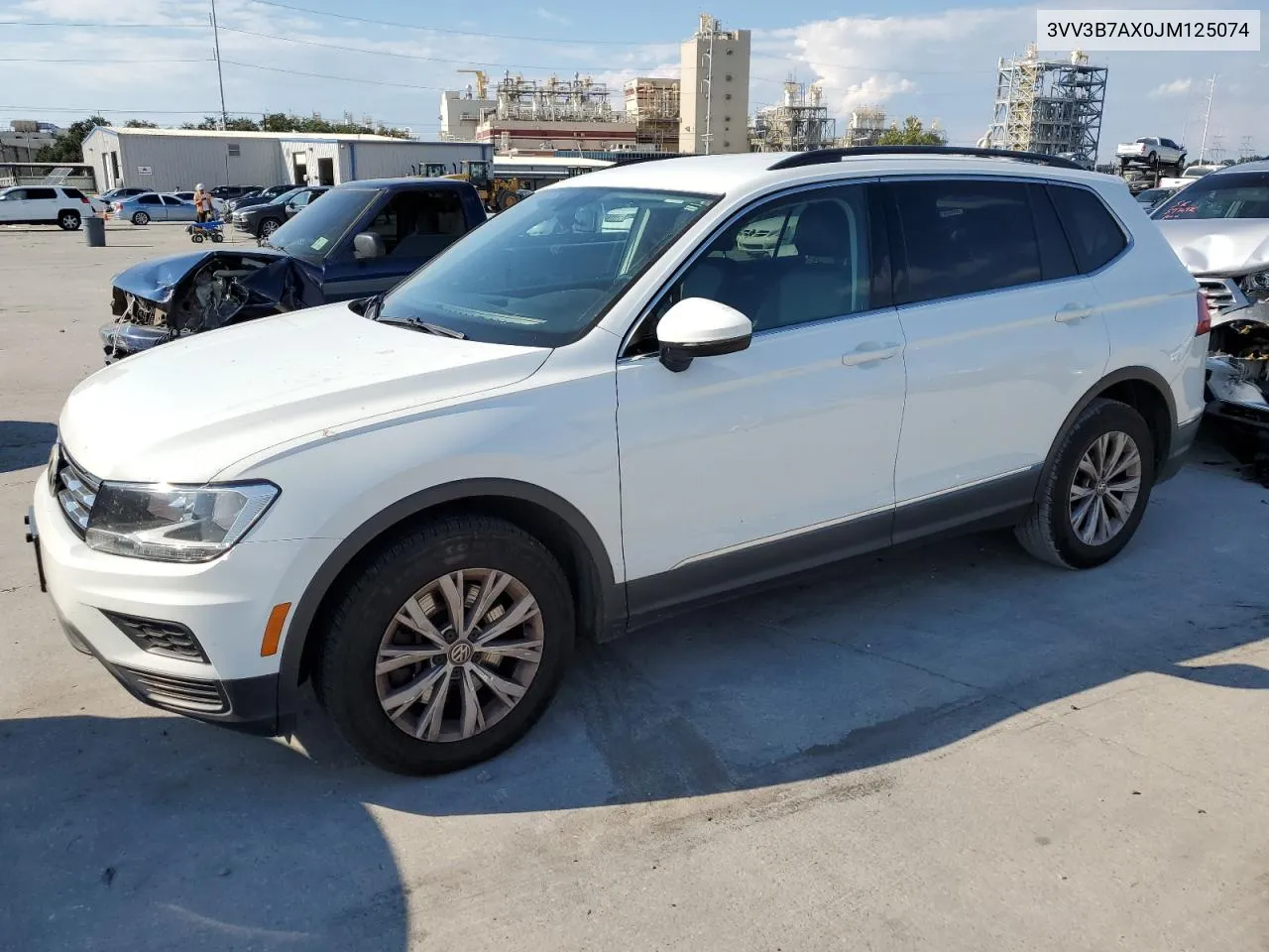 2018 Volkswagen Tiguan Se VIN: 3VV3B7AX0JM125074 Lot: 72264664