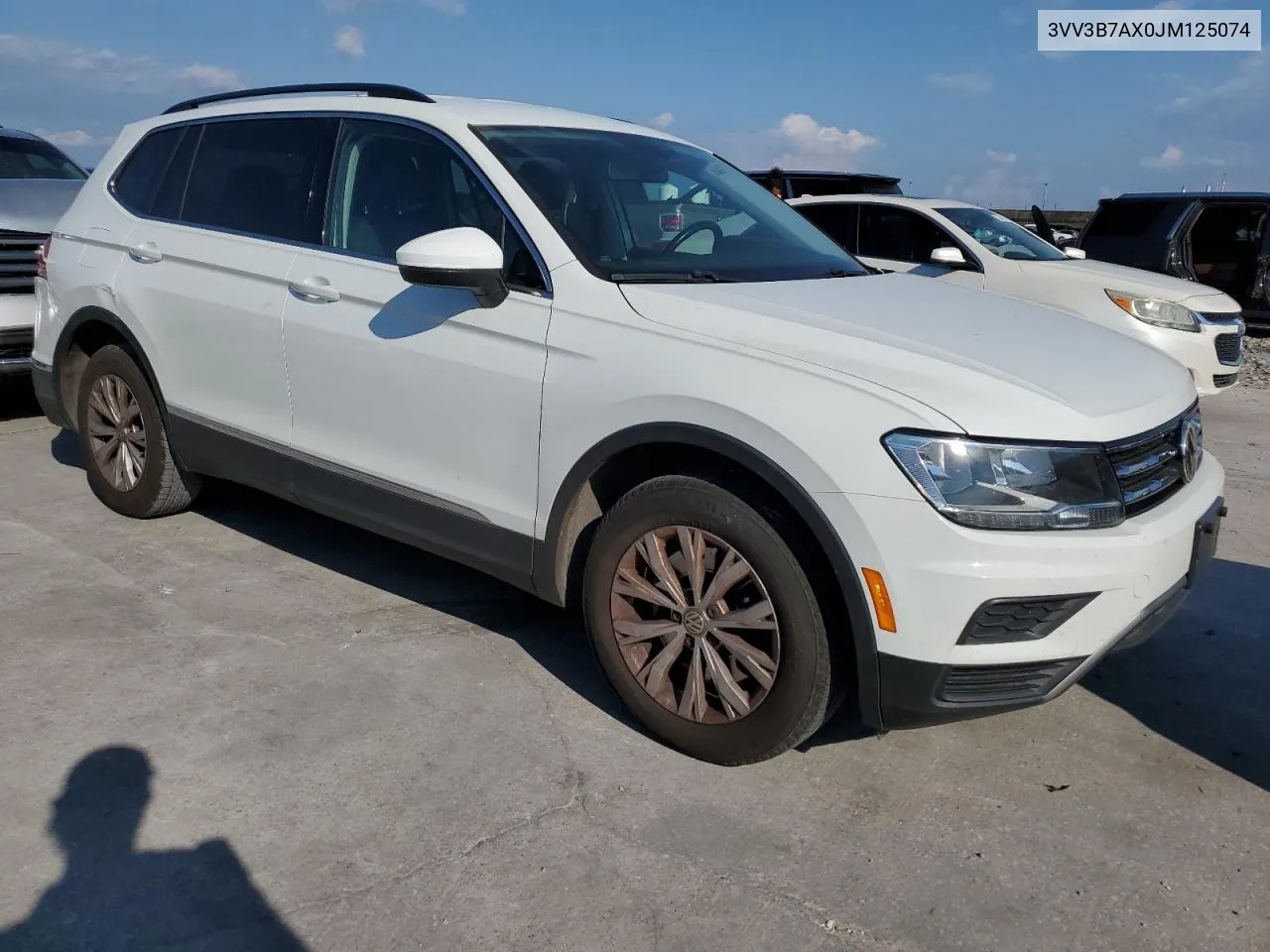 2018 Volkswagen Tiguan Se VIN: 3VV3B7AX0JM125074 Lot: 72264664