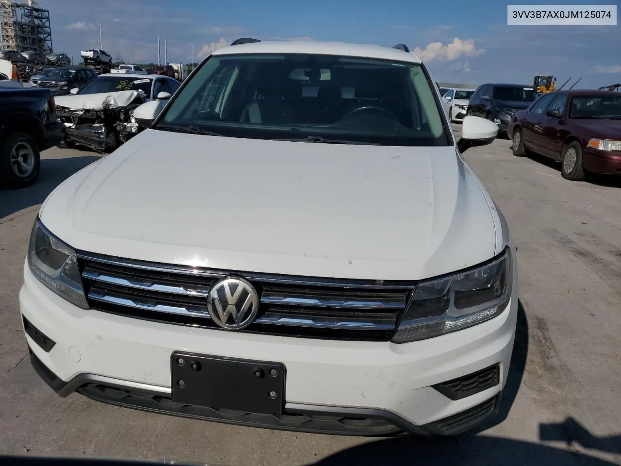 2018 Volkswagen Tiguan Se VIN: 3VV3B7AX0JM125074 Lot: 72264664