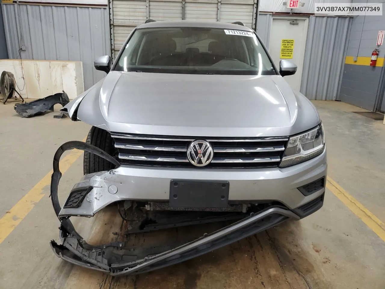 3VV3B7AX7MM077349 2021 Volkswagen Tiguan Se