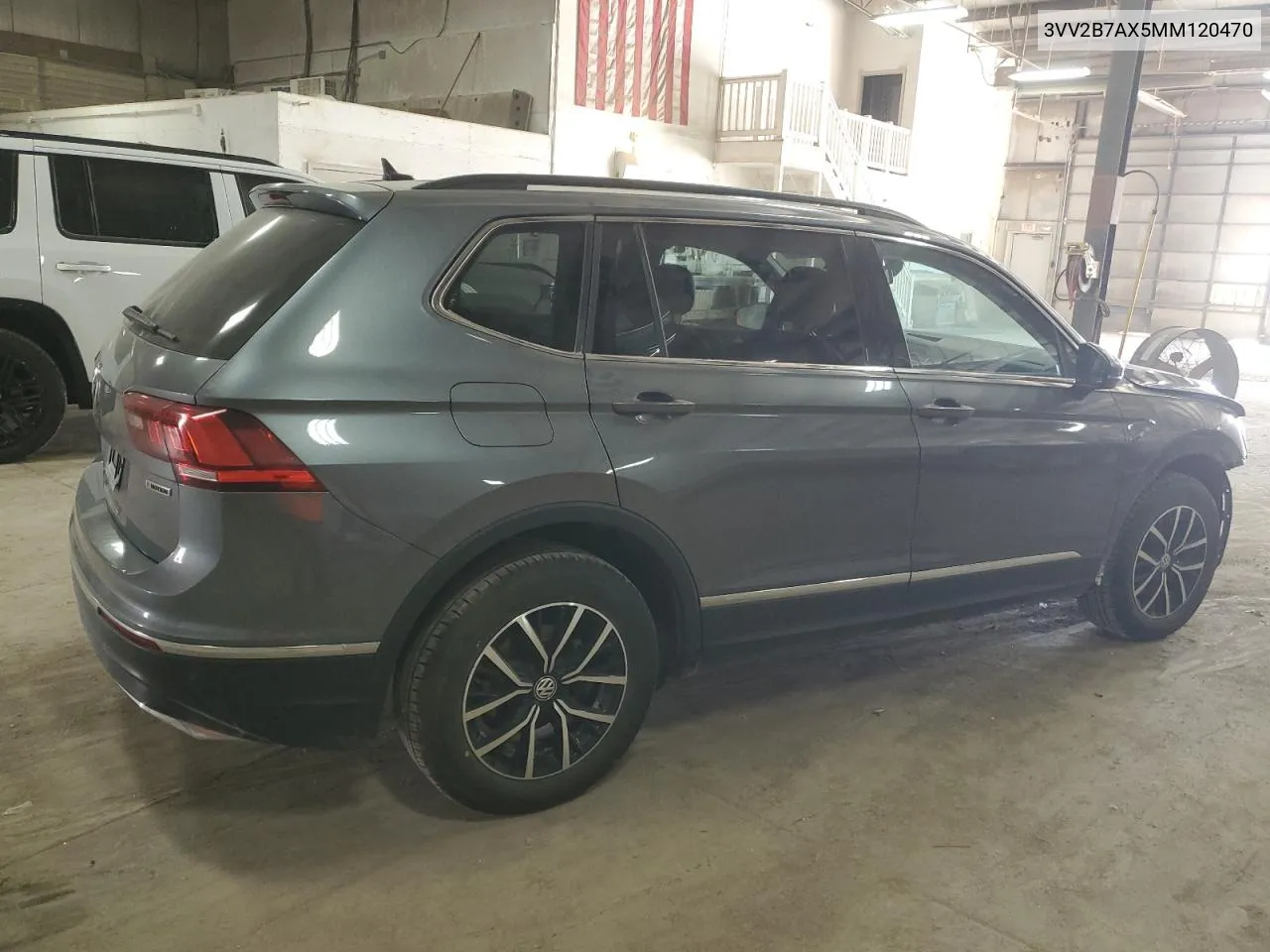 2021 Volkswagen Tiguan Se VIN: 3VV2B7AX5MM120470 Lot: 71787694