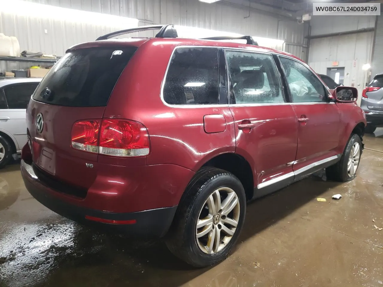 WVGBC67L24D034759 2004 Volkswagen Touareg 3.2