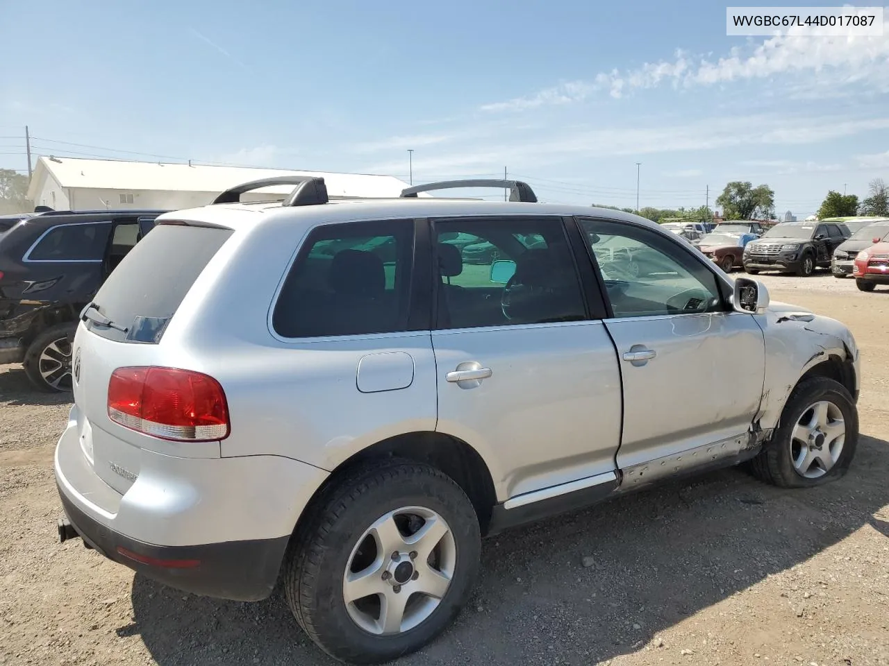 2004 Volkswagen Touareg 3.2 VIN: WVGBC67L44D017087 Lot: 68999014