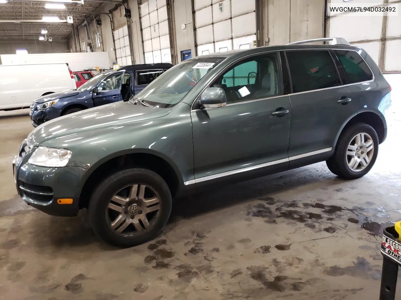 2004 Volkswagen Touareg 4.2 VIN: WVGCM67L94D032492 Lot: 72205044