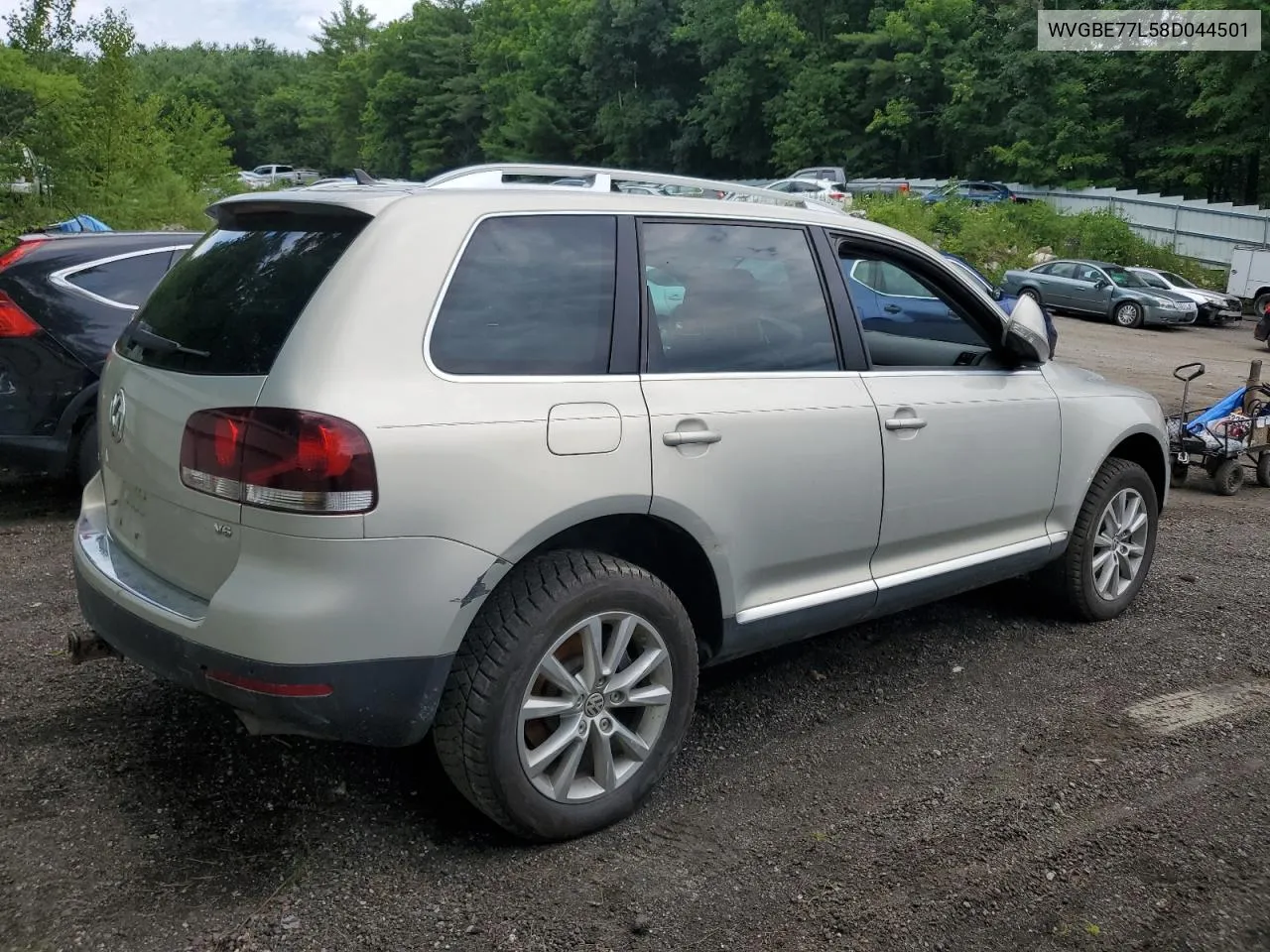 2008 Volkswagen Touareg 2 V6 VIN: WVGBE77L58D044501 Lot: 63064094