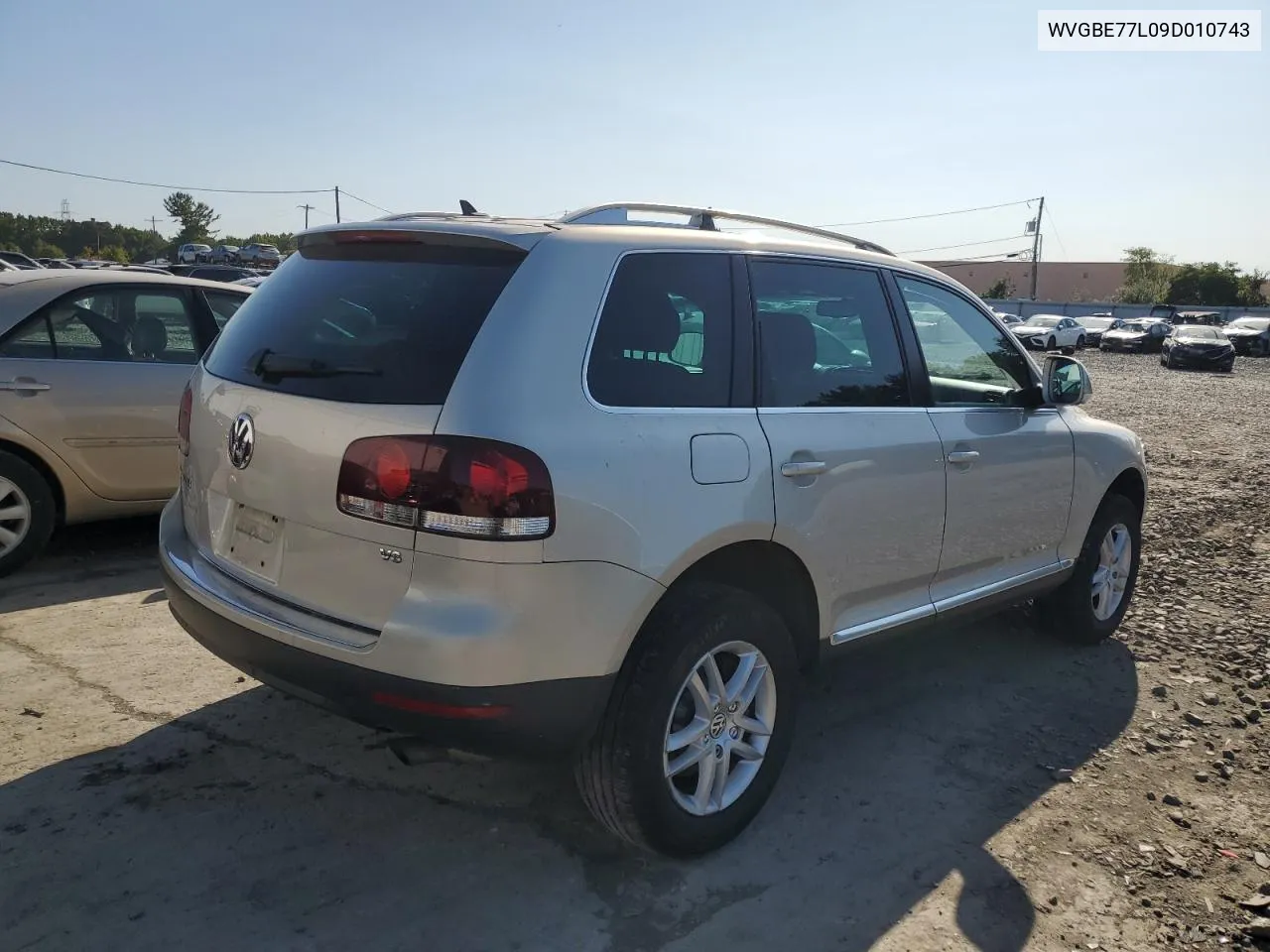 2009 Volkswagen Touareg 2 V6 VIN: WVGBE77L09D010743 Lot: 70291134