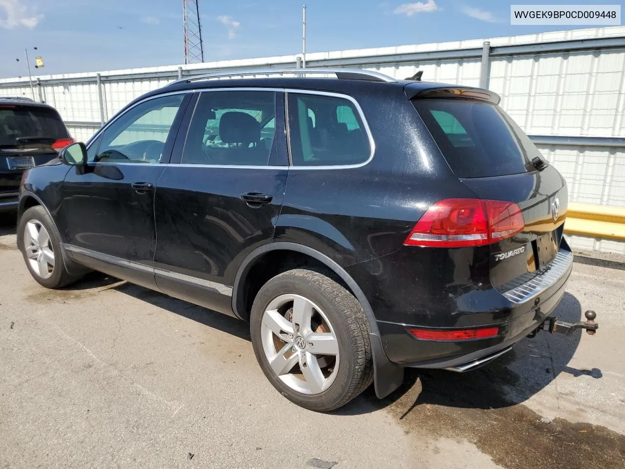 WVGEK9BP0CD009448 2012 Volkswagen Touareg V6 Tdi