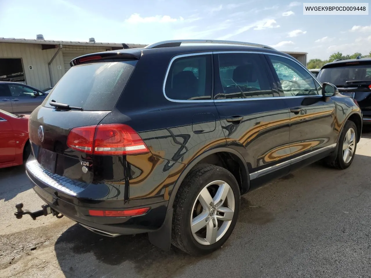 WVGEK9BP0CD009448 2012 Volkswagen Touareg V6 Tdi