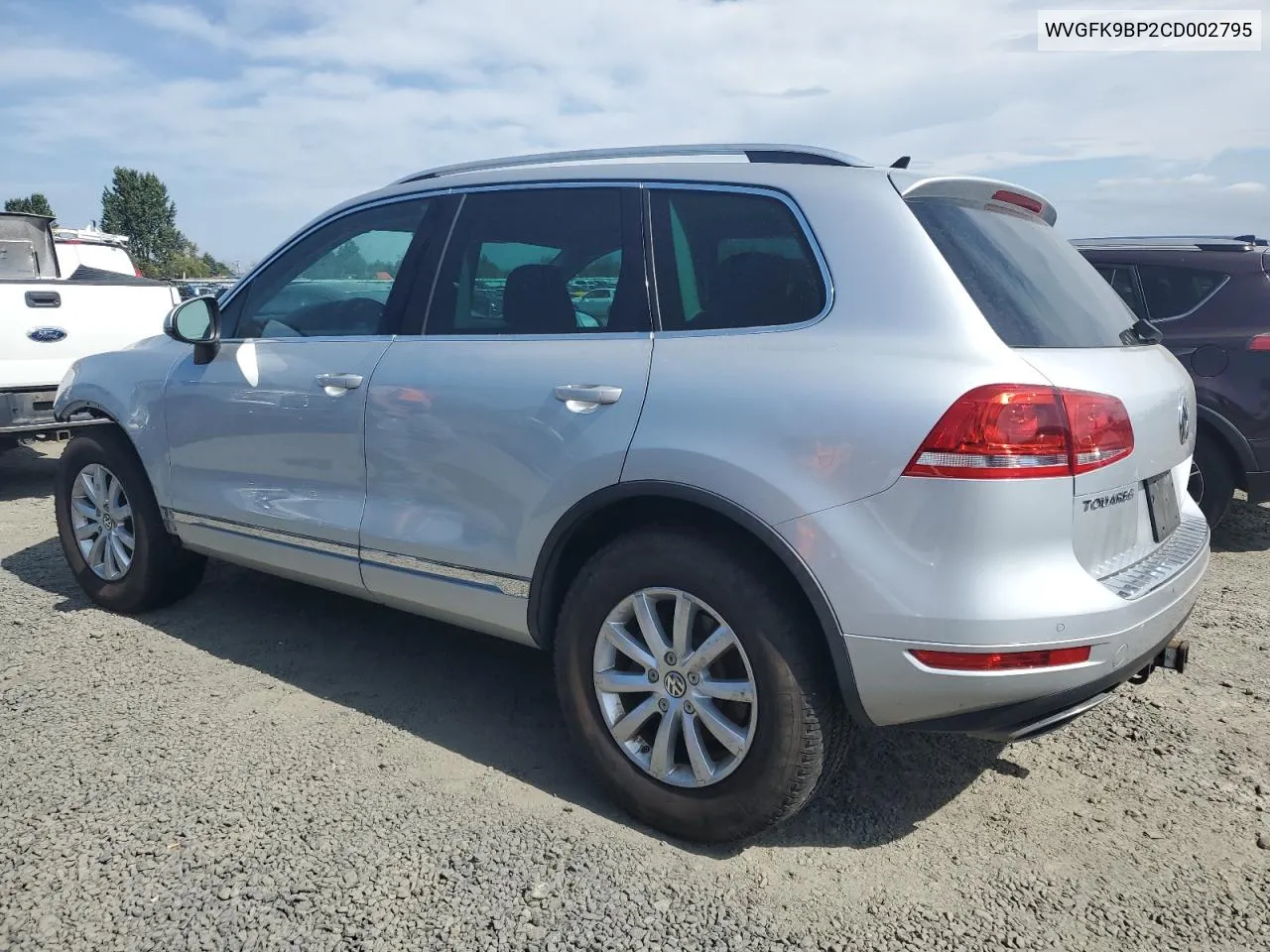 WVGFK9BP2CD002795 2012 Volkswagen Touareg V6 Tdi