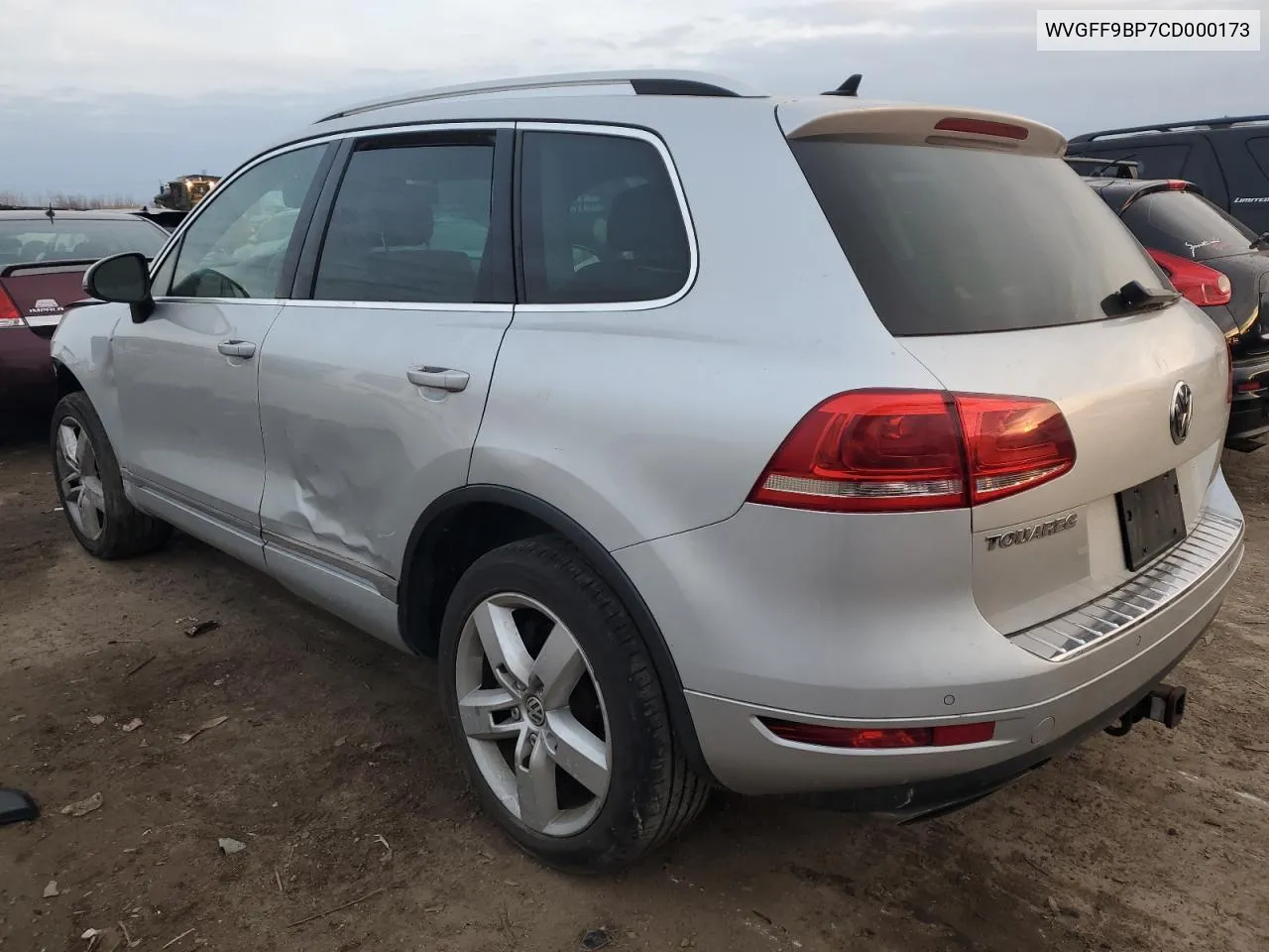 2012 Volkswagen Touareg V6 VIN: WVGFF9BP7CD000173 Lot: 79679243