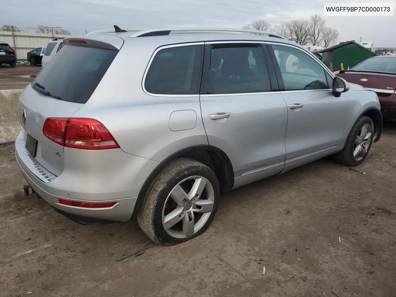 WVGFF9BP7CD000173 2012 Volkswagen Touareg V6