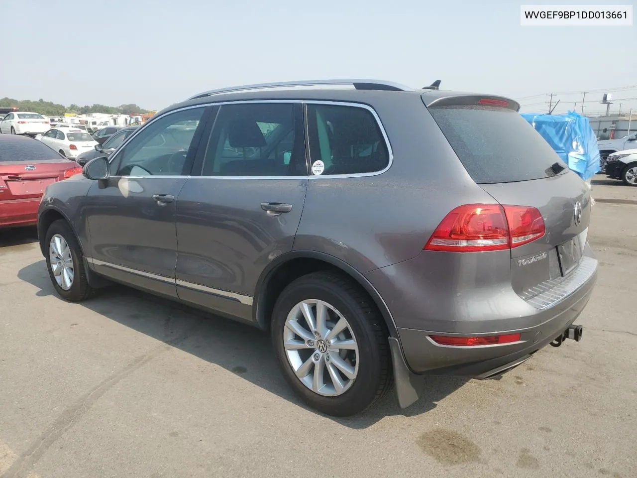 2013 Volkswagen Touareg V6 VIN: WVGEF9BP1DD013661 Lot: 70340154