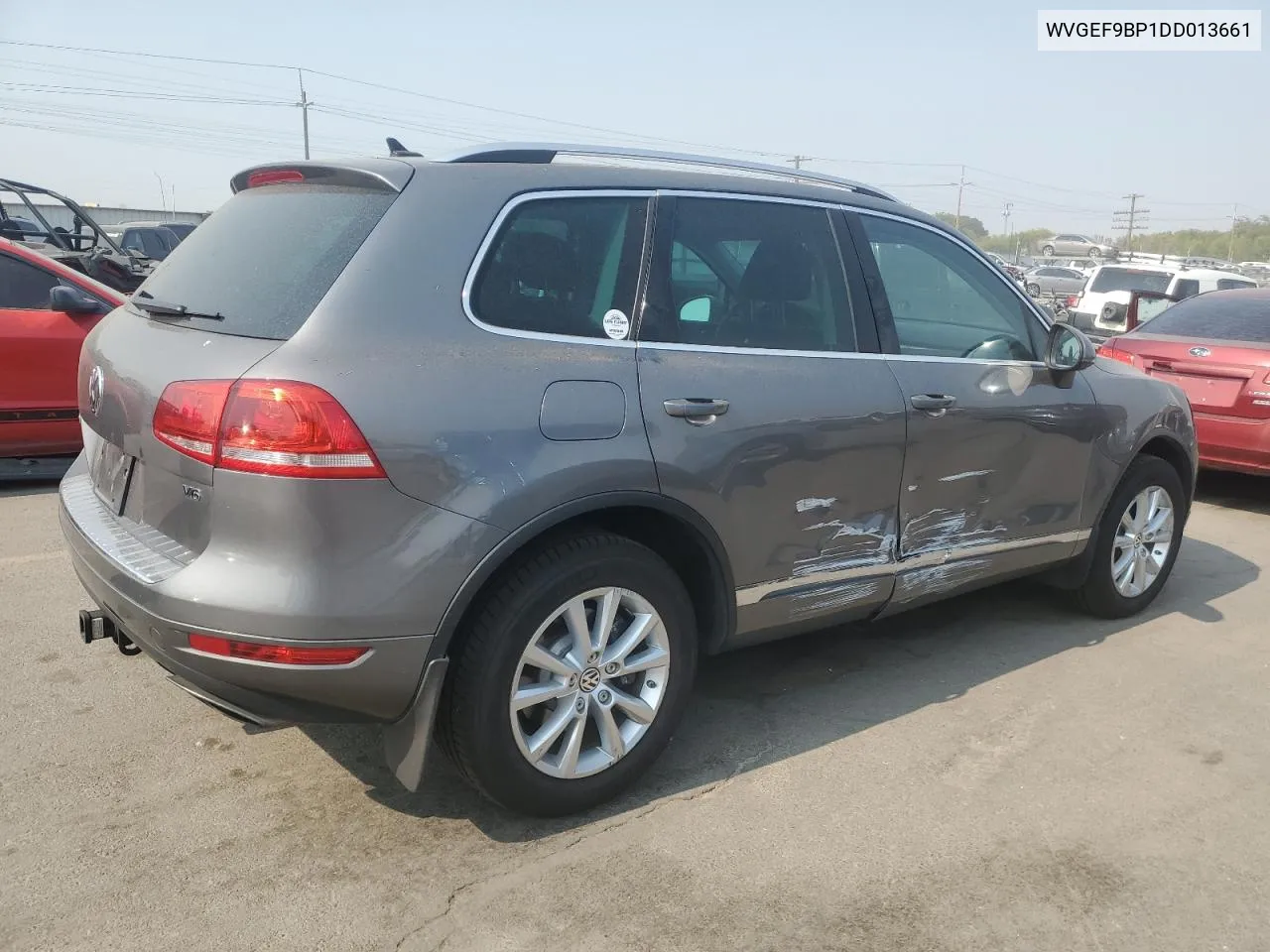 WVGEF9BP1DD013661 2013 Volkswagen Touareg V6