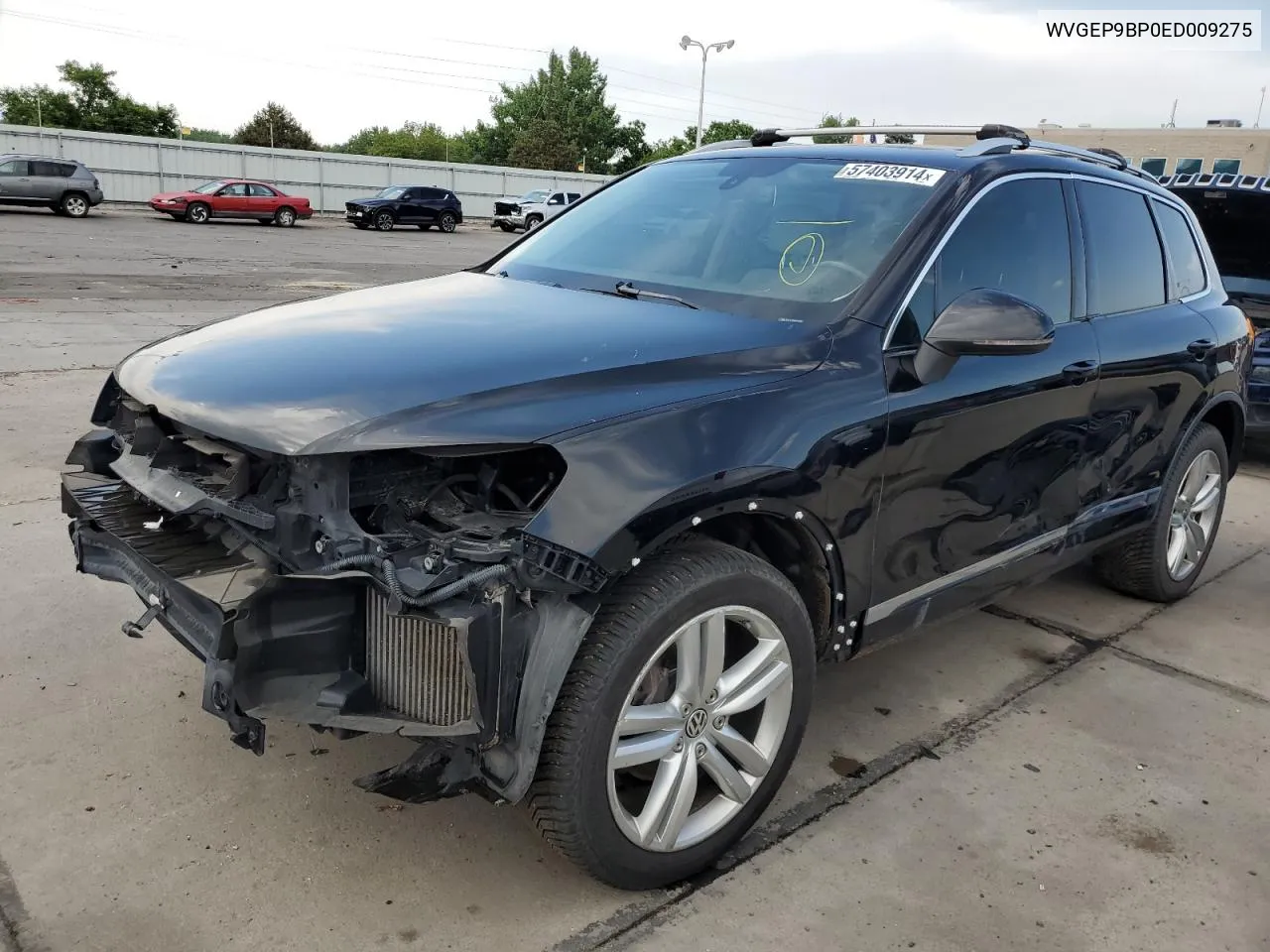 WVGEP9BP0ED009275 2014 Volkswagen Touareg V6 Tdi