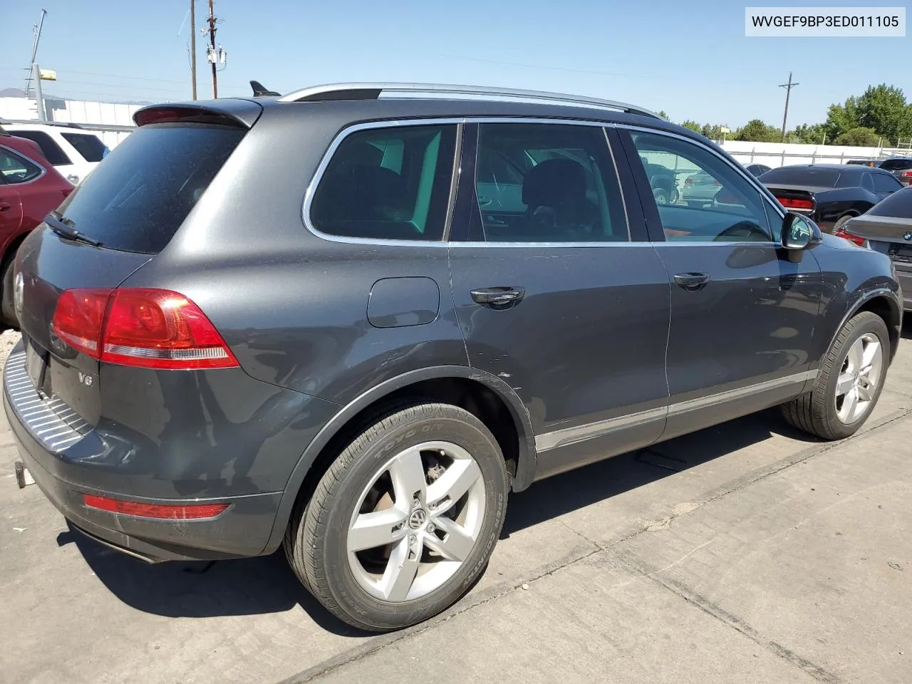 2014 Volkswagen Touareg V6 VIN: WVGEF9BP3ED011105 Lot: 69110454