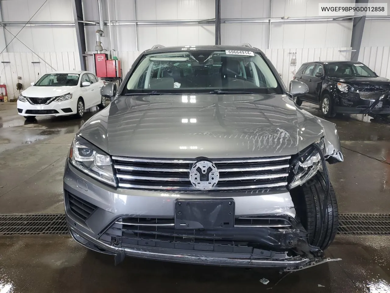 2016 Volkswagen Touareg Sport VIN: WVGEF9BP9GD012858 Lot: 69664914